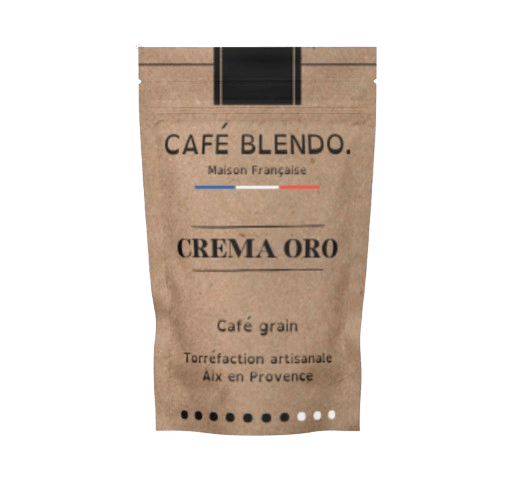 CREMA ORO - Café en grains - Café Blendo.