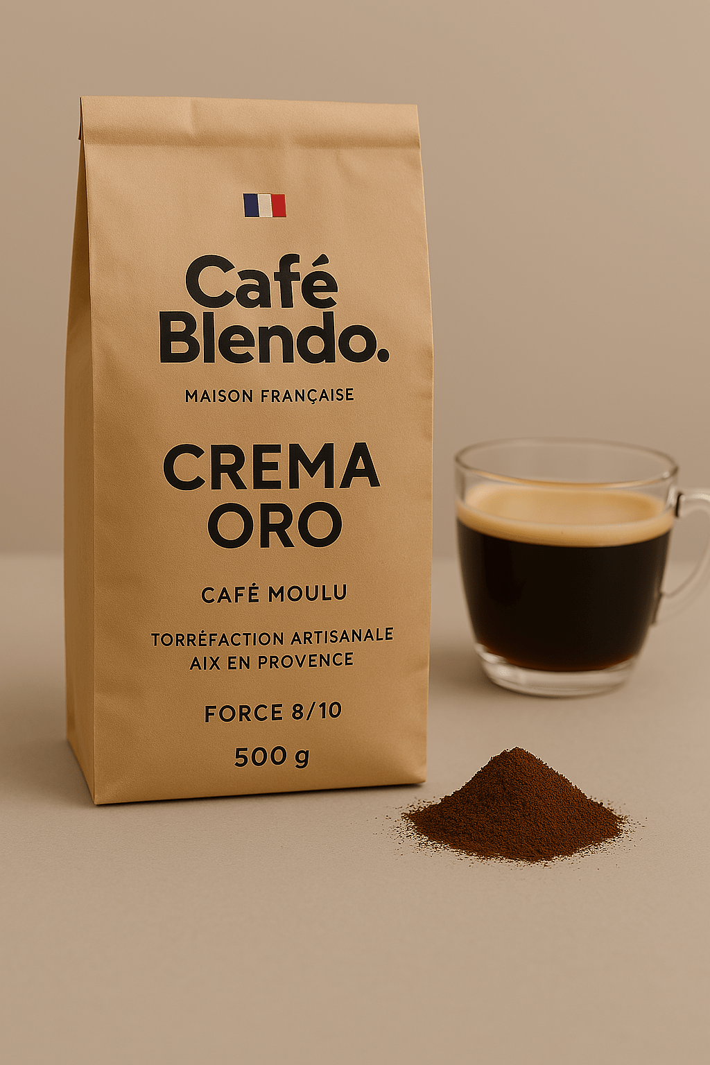 CREMA ORO - Café moulu - Café Blendo.