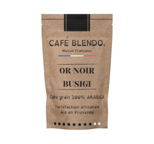 OR NOIR BUSIGU - Café en grains grand cru / pur Arabica - Café Blendo.